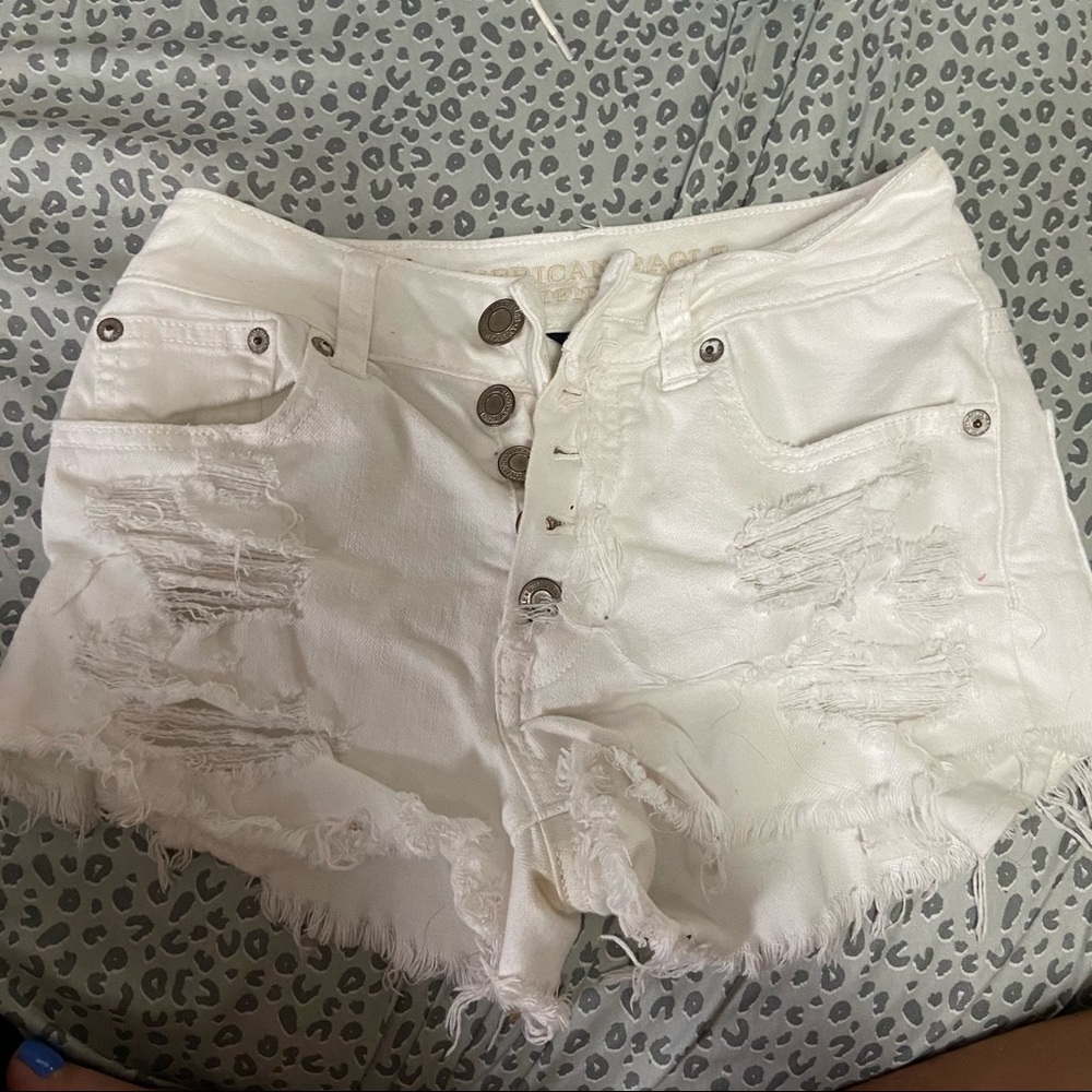american eagle jean shorts